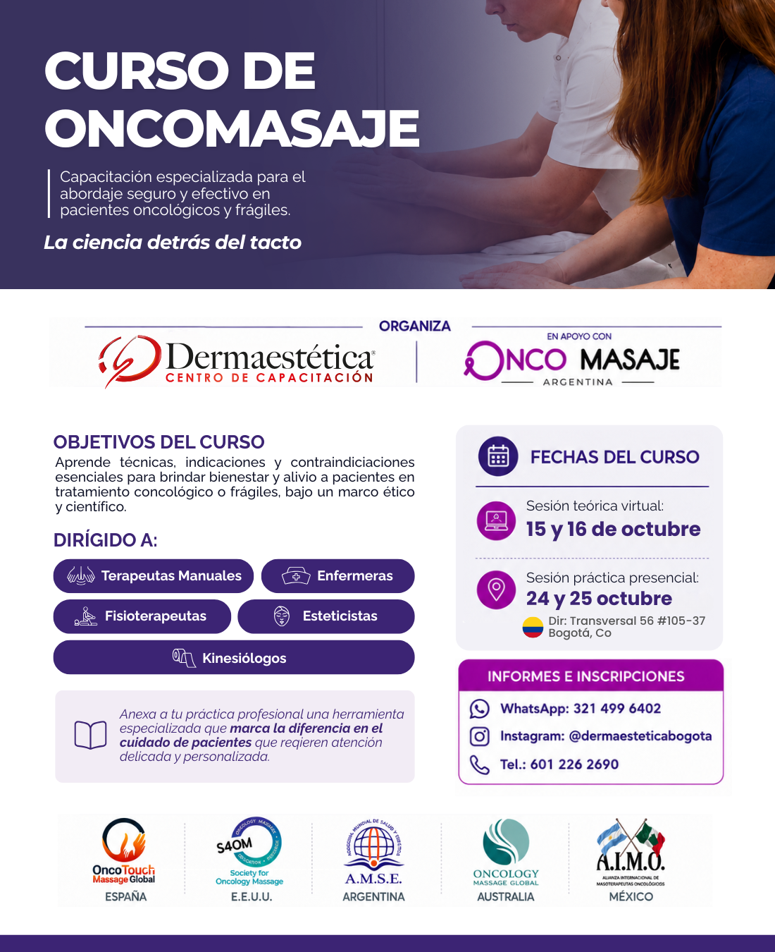 Curso de Oncomasaje